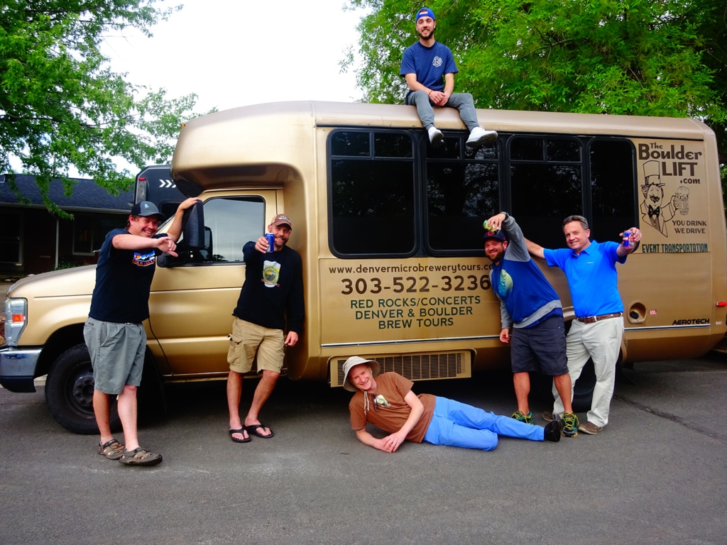 Denver Brew Tour Bus